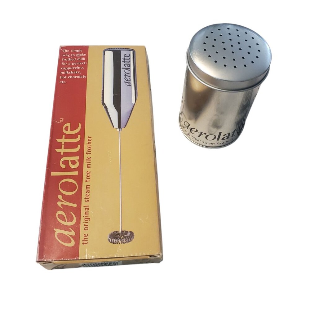 Milk Frother and Spice and Sugar Dredger